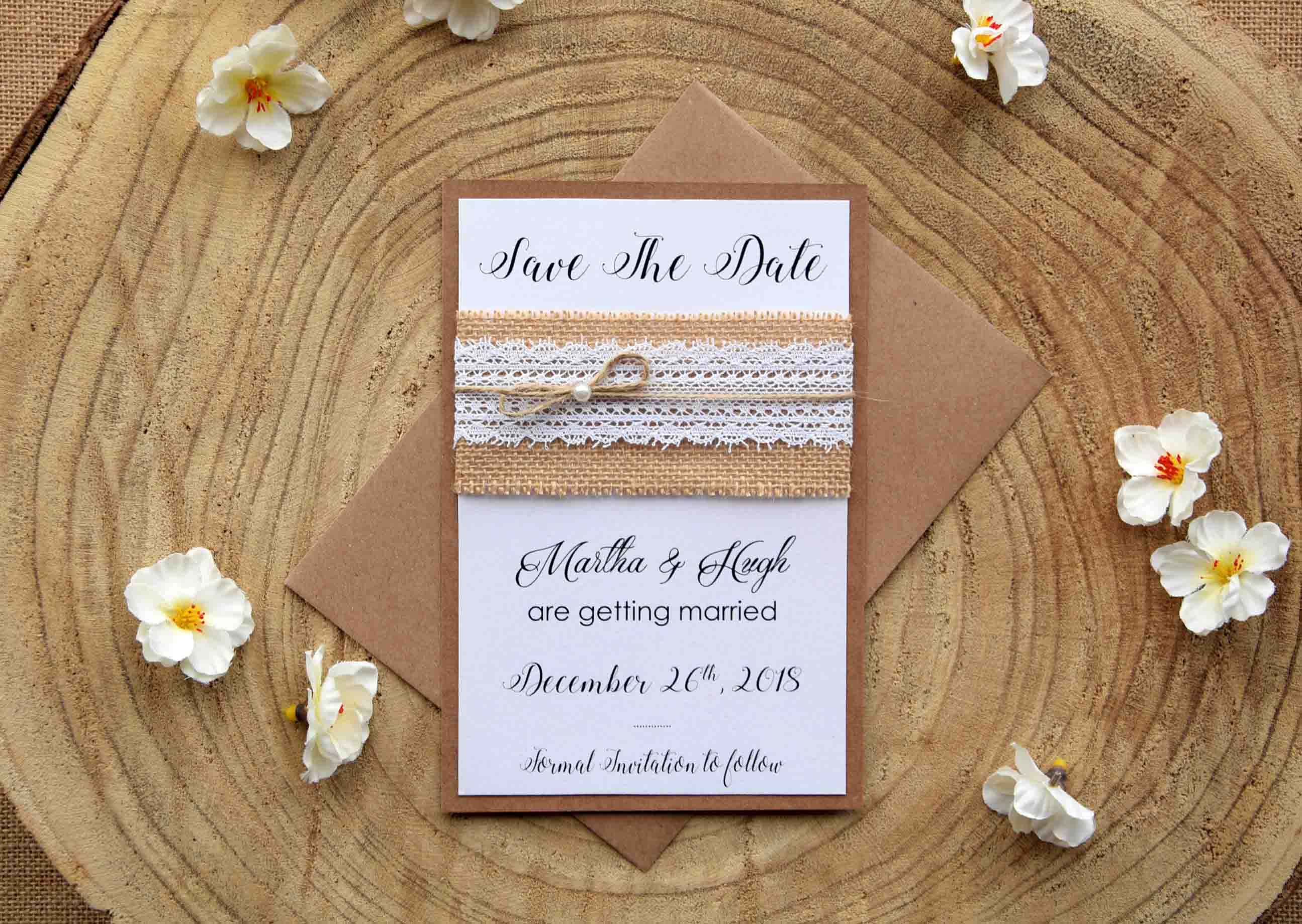 lace-save-the-date-wedding-cards-rustic-wedding-save-the-dates