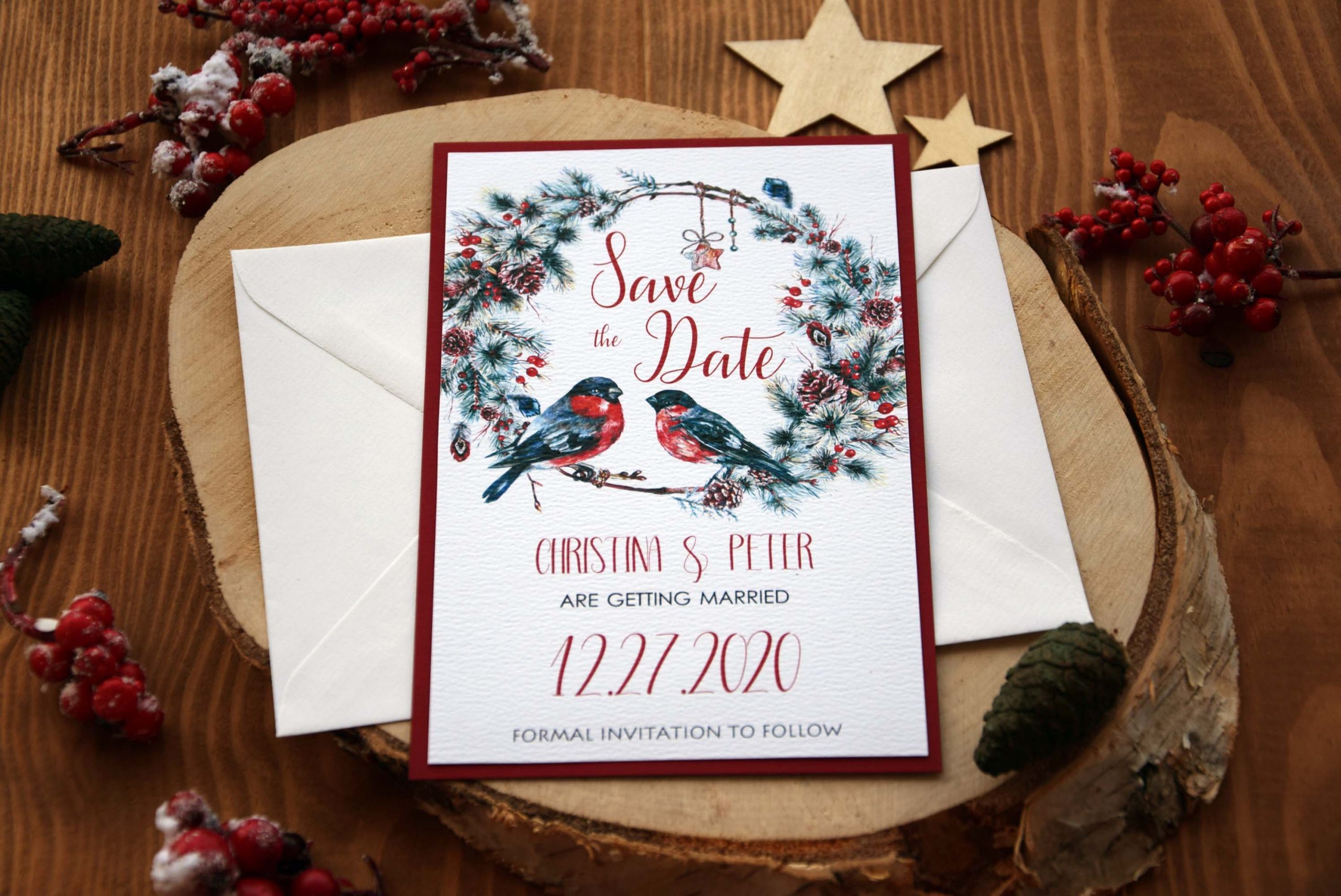 christmas-wedding-save-the-date-cards-romantic-save-the-dates