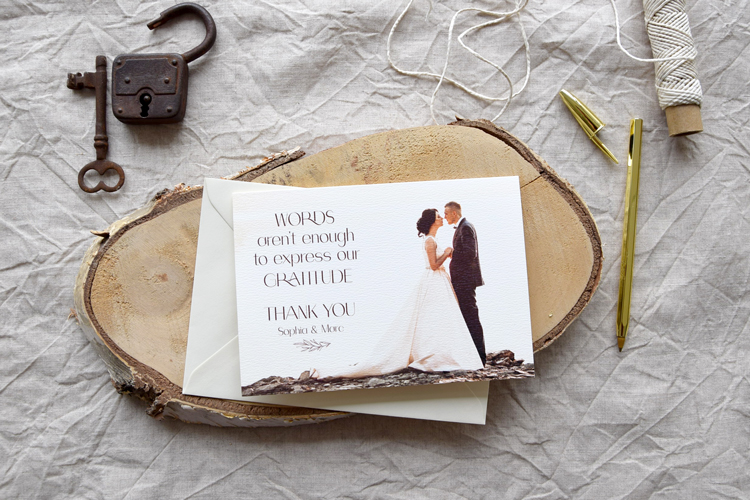 Wedding Thank You Note